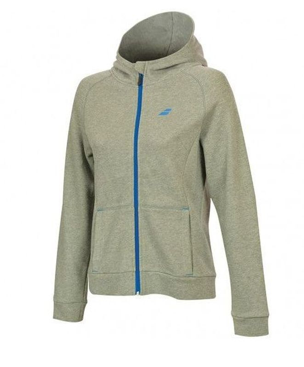 Женская Кофта теннисная Babolat Core Hood Sweat Women - high rise heather