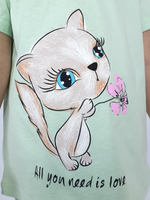 3-42-10 Футболка для девочки