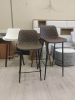 Барный стул CQ-8397A коричневый 2075