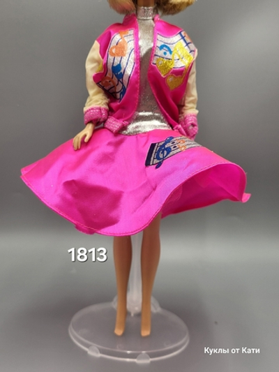 Одежда для куклы Барби винтаж комплект платье и куртка 1813
