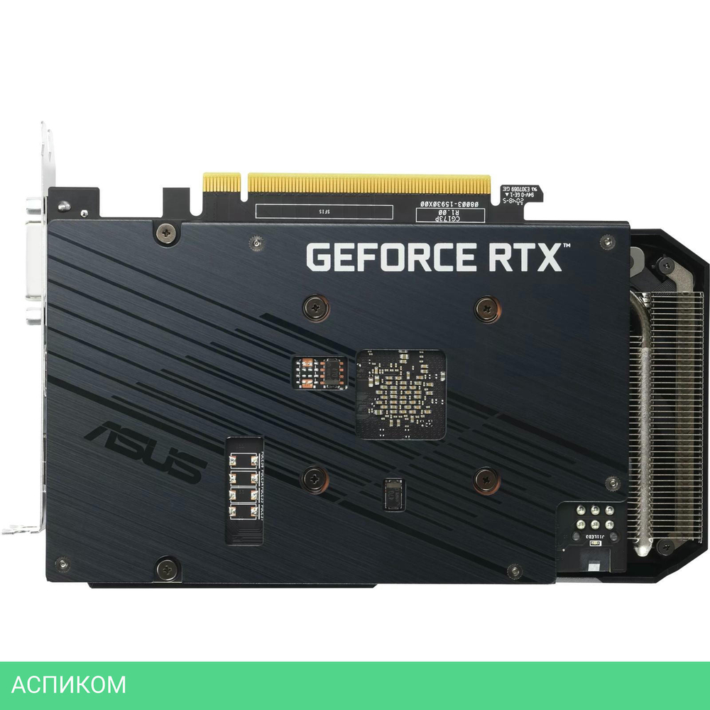 Видеокарта ASUS Dual GeForce RTX 3050 V2 OC Edition 8GB GDDR6 (DUAL-RTX3050-O8G-V2)