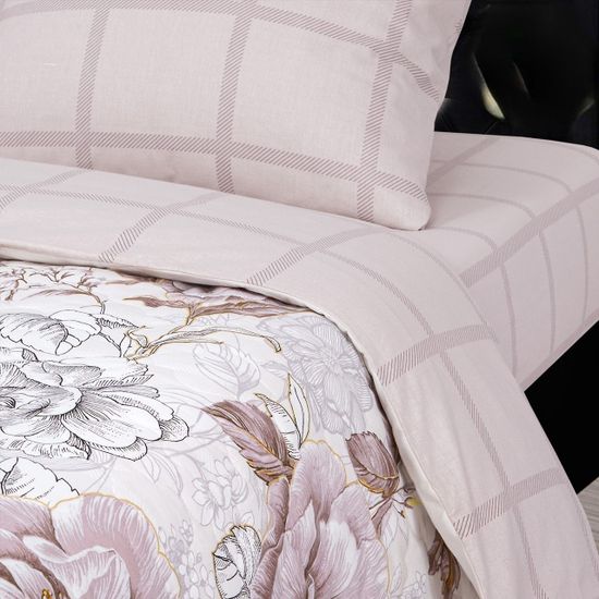 Двуспальный комплект постельного белья Сонет бязь Зима-Лето