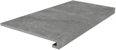 Фронтальная ступень Риальто клееная серый тёмный матовый (SG850890R\GCF)