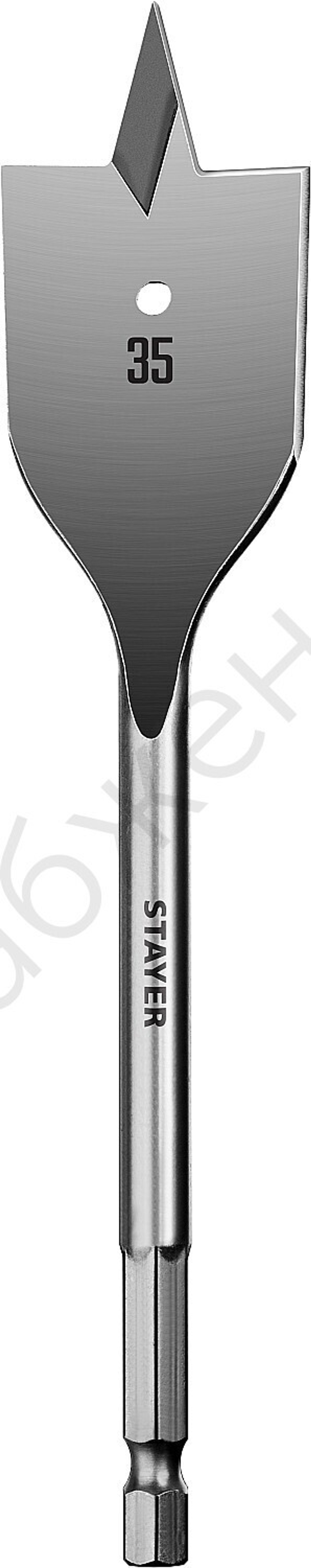 STAYER FLAT 35x152мм, сверло по дереву перовое