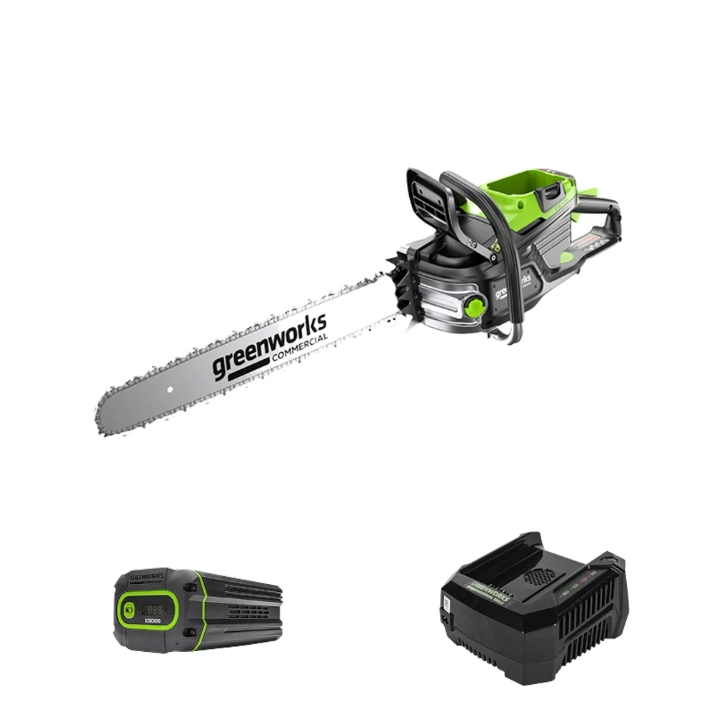 Аккумуляторная цепная пила Greenworks OCS800K8 (1 x 8 Ач, ЗУ) 2009707U8