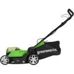 Аккумуляторная газонокосилка Greenworks G24X2LM41 24В (без АКБ и ЗУ) нож 41 см, 2512607