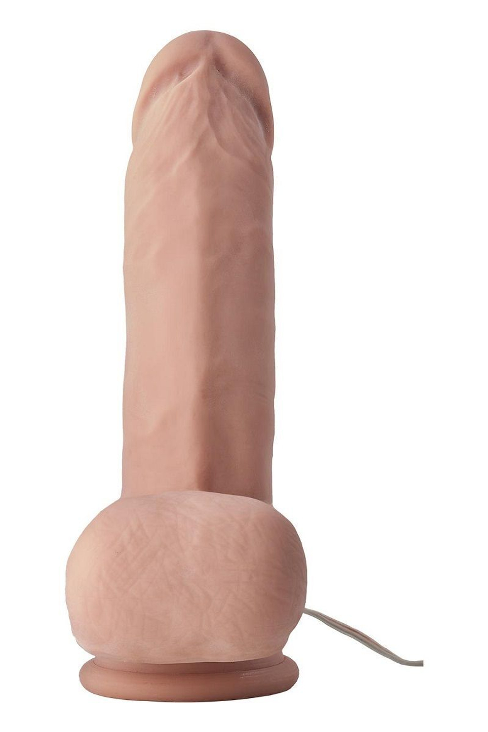 Телесный вибромассажер Daring Duke - 18 см.