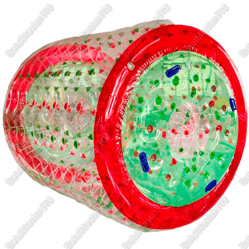 Аттракцион Водный роллер (Гидророллер) "Цветной" ПВХ, 2.4*2.2*2.2 м