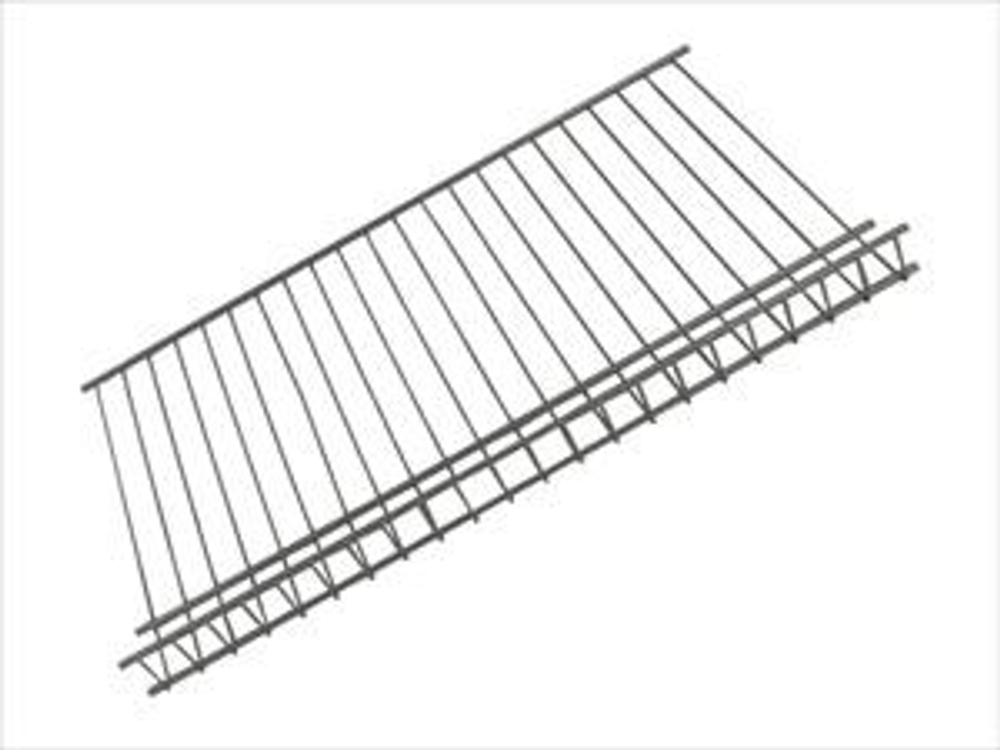 Полка сетчатая (400*3000 мм, металлик серебристый) FRM5540.02