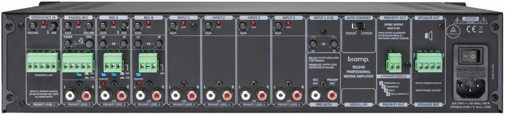 Усилитель  BIAMP MA240