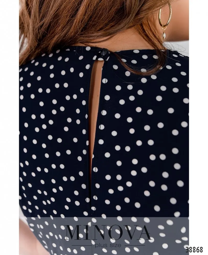 Платье 3142-В-темно-синий Minova