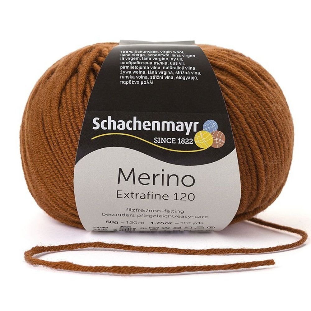 Пряжа Schachenmayr Merino Extrafine 120 (00110)