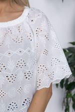 Блуза Воздушная НЬЮ (белая) Б10446 LT Collection