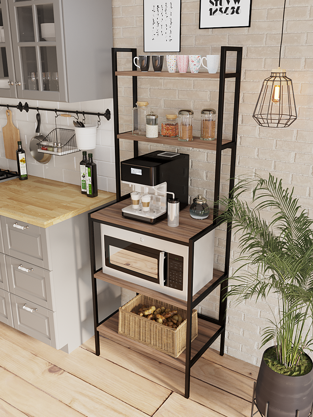 Стеллаж для ванной и стиральной машины