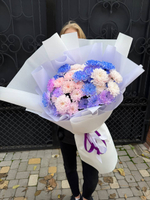 Букет из разноцветных хризантем Алтай