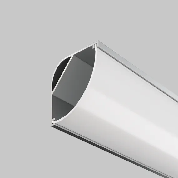 Алюминиевый профиль накладной угловой 30x30 (Серебро, 2 м), ALM-3030B-S-2M Led Strip alm-3030b-s-2m