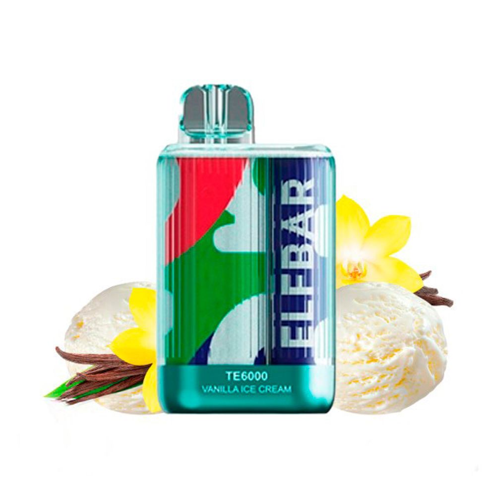 Elf Bar TE6000 - Vanilla Ice Cream (5% nic)