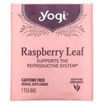 Yogi Tea, листья органической малины для женщин, без кофеина, 16 чайных пакетиков, 29 г (1,02 унции)