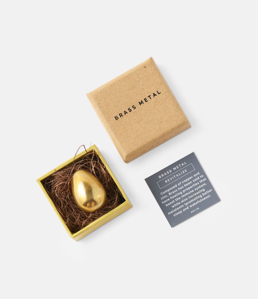 Orijin Thinking Egg Brass — талисман из латуни