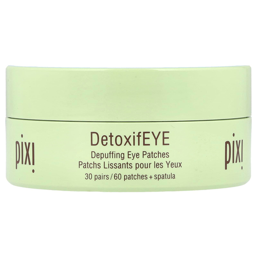 Pixi Beauty, Skintreats, DetoxifEye, патчи для глаз против отечности, 30 пар + лопатка