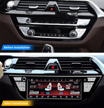 Сенсорная панель климата BMW X3 G01 2017-2023 - Carmedia ZF-2025-G01 c LCD (ЖК) экраном 8.8"