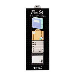 Стикеры Midori Sticky Paper Journal - Free hobby