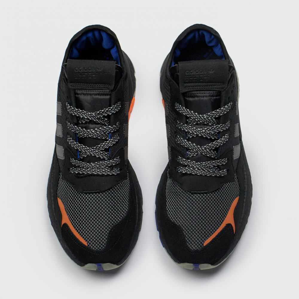 кроссовки Adidas Nite Jogger Black / Orange