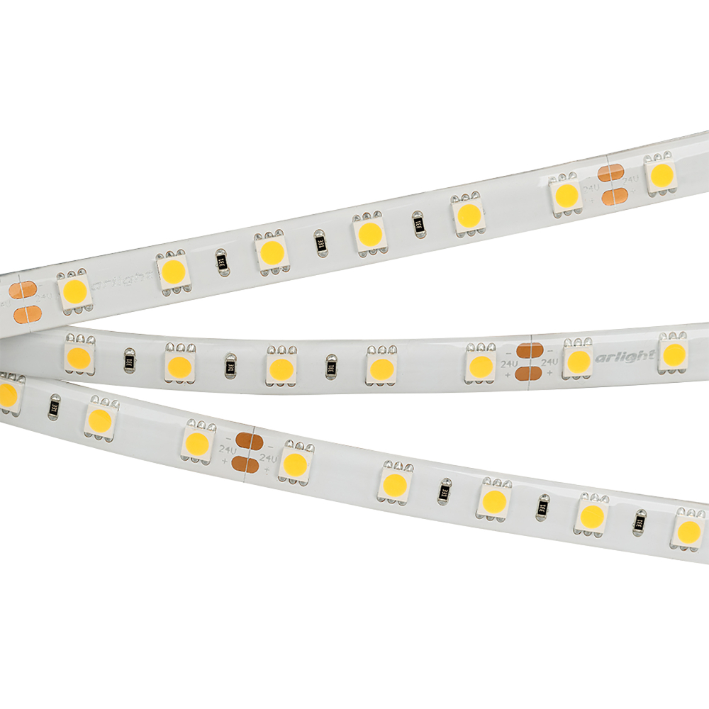 Светодиодная лента герметичная Arlight RTW-SE-B60-10mm 24V Warm3000 (14.4 W/m, IP65, 5m) 015279(3)