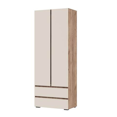 Хелен ШК 01 Шкаф 2-х дверный Дуб крафт табачный / Кашемир