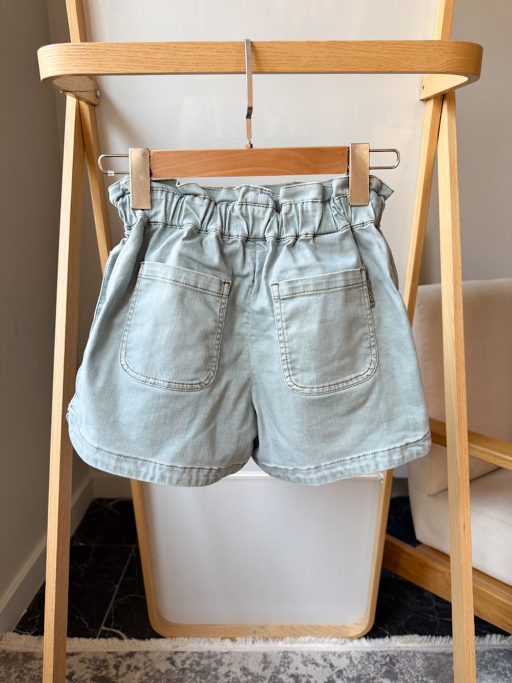 Джинсовые шорты Brunello Cucinelli, 128