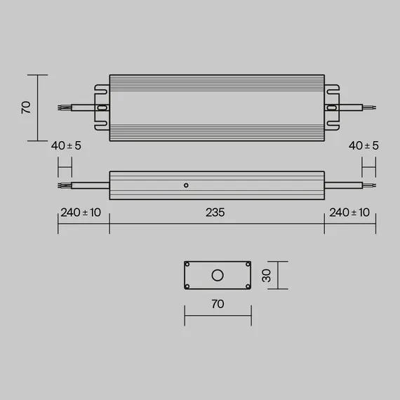 Источник напряжения Technical PSL008-150W-48V-IP67