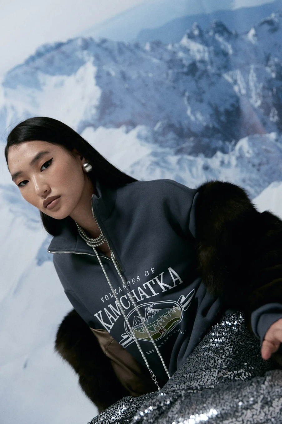 Свитшот-поло Камчатка