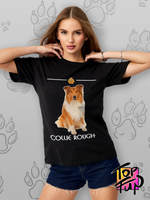 Футболка собака породы колли