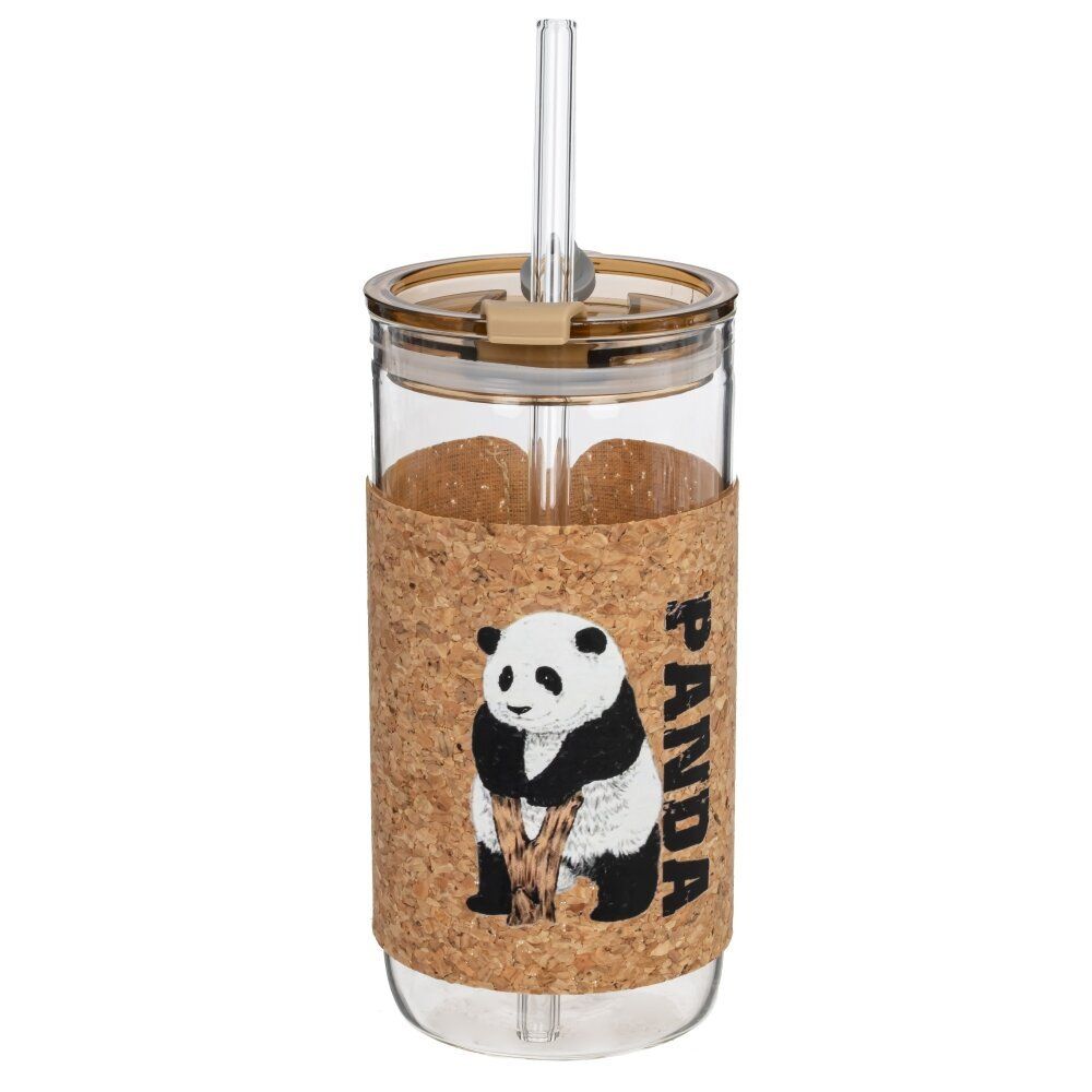 GAEM Бутылка с трубочкой, 410 мл, L7 W7 H15 см, 4в.