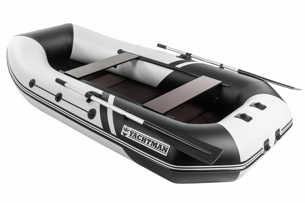 YACHTMAN-280 (Яхтман) белый-черный (лодка ПВХ с усилением)