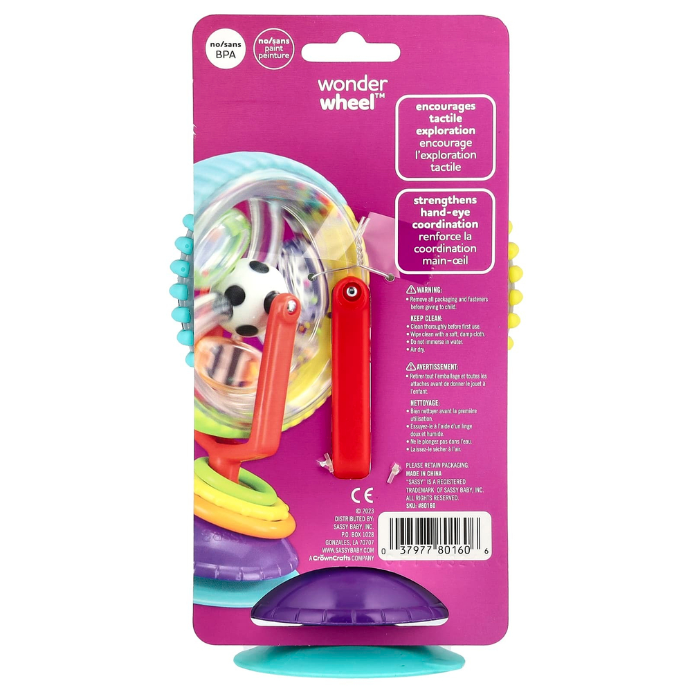 Sassy, Wonder Wheel ™, от 6 месяцев, 1 штука
