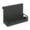 Навесной лоток для канцелярских принадлежностей MAN-02 Металл Антрацит 200*100*130