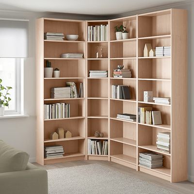 Стеллаж Билли 18 Дуб молочный 8622 215*135*237 см, Бежевый   Фиеста