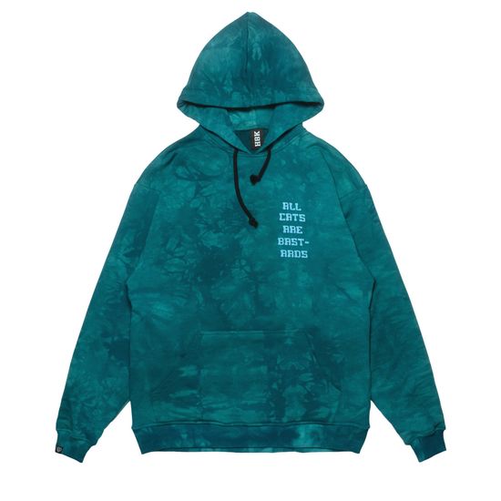 Худи HOOK ACAB 1312 тайдай зеленый