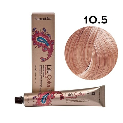 10.5 NEW платиновый блондин красное дерево Life Color Plus.100мл