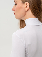 Лонгслив женский белый