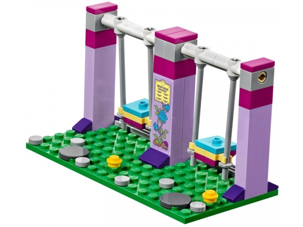 LEGO Friends: Игровая площадка Хартлейк Сити 41325 — Heartlake City Playground — Лего Френдз Друзья Подружки