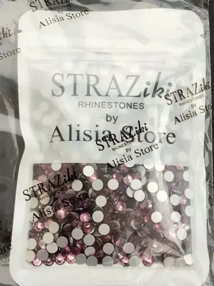 Стразы холодной фиксации стекло ss20 Light Amethyst
