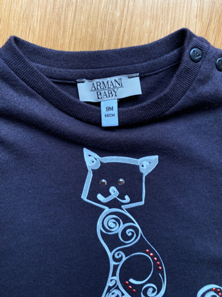 Хлопковый лонгслив Armani, 74