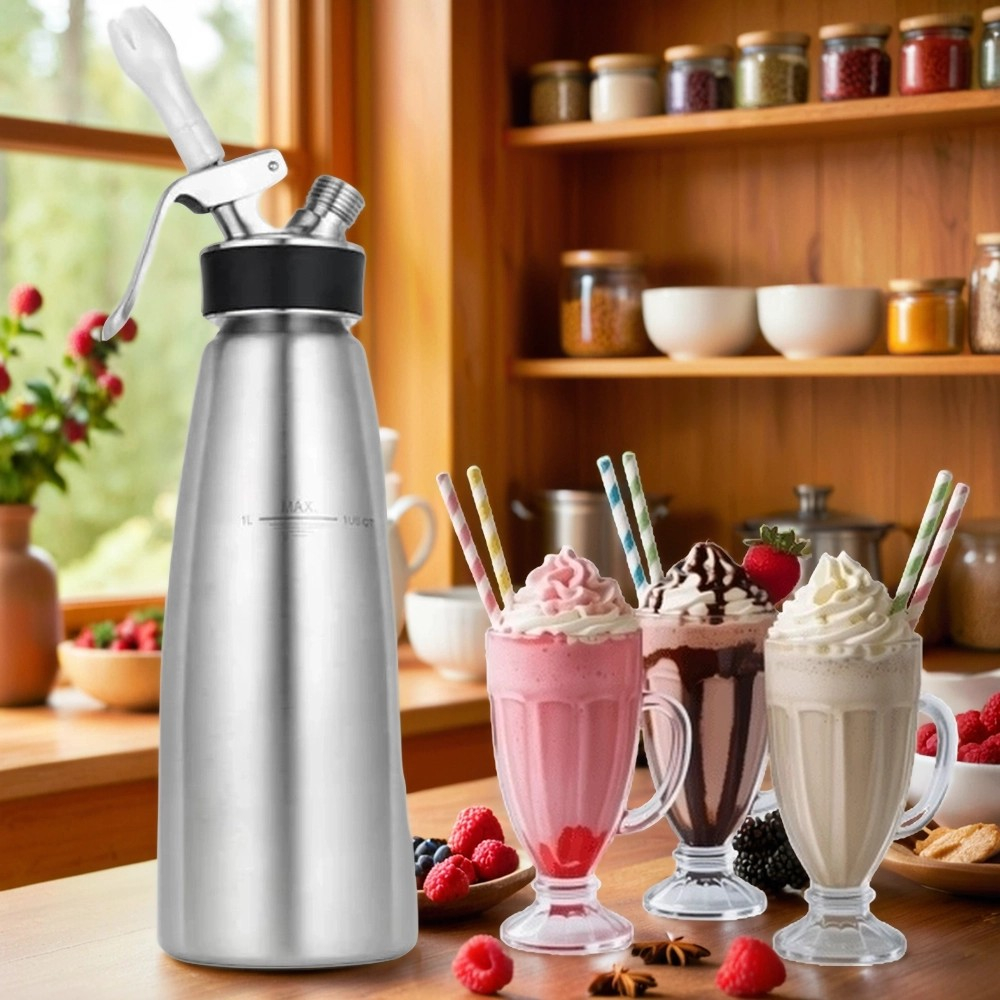 Сифон (кремер) для сливок «Крим профи» 1л.