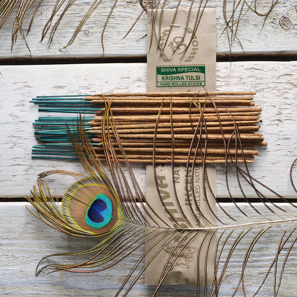 KRISHNA TULSI индийские благовония-палочки (Shiva Special)