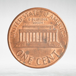 USA, 1 Cent, 1987 - Lincoln Memorial Cent, VF