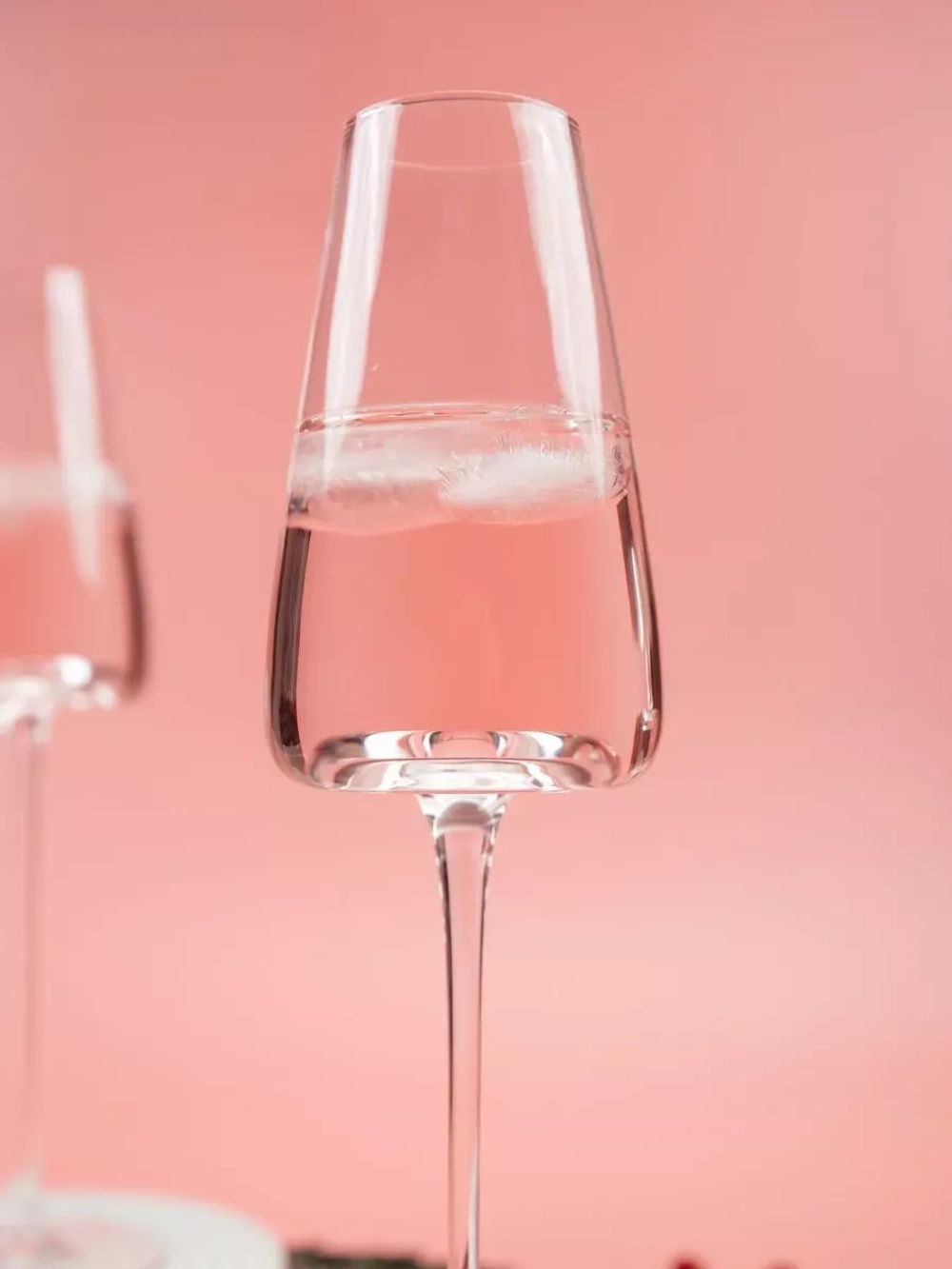 Бокал для шампанского на длинной ножке, 250 мл, 2 шт