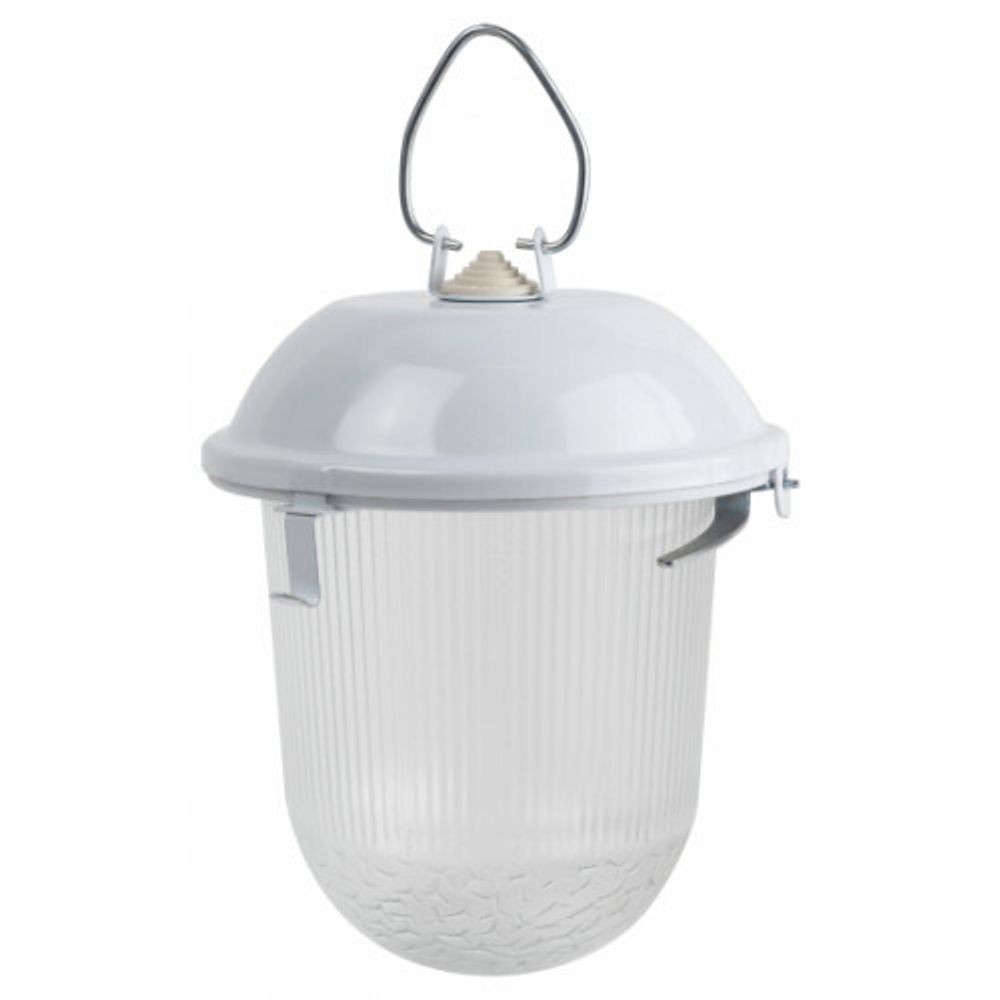 Светильник ЭРА НСП 41-200-001 без решетки Желудь сталь / стекло IP54 E27 max 200Вт 185х260 белый