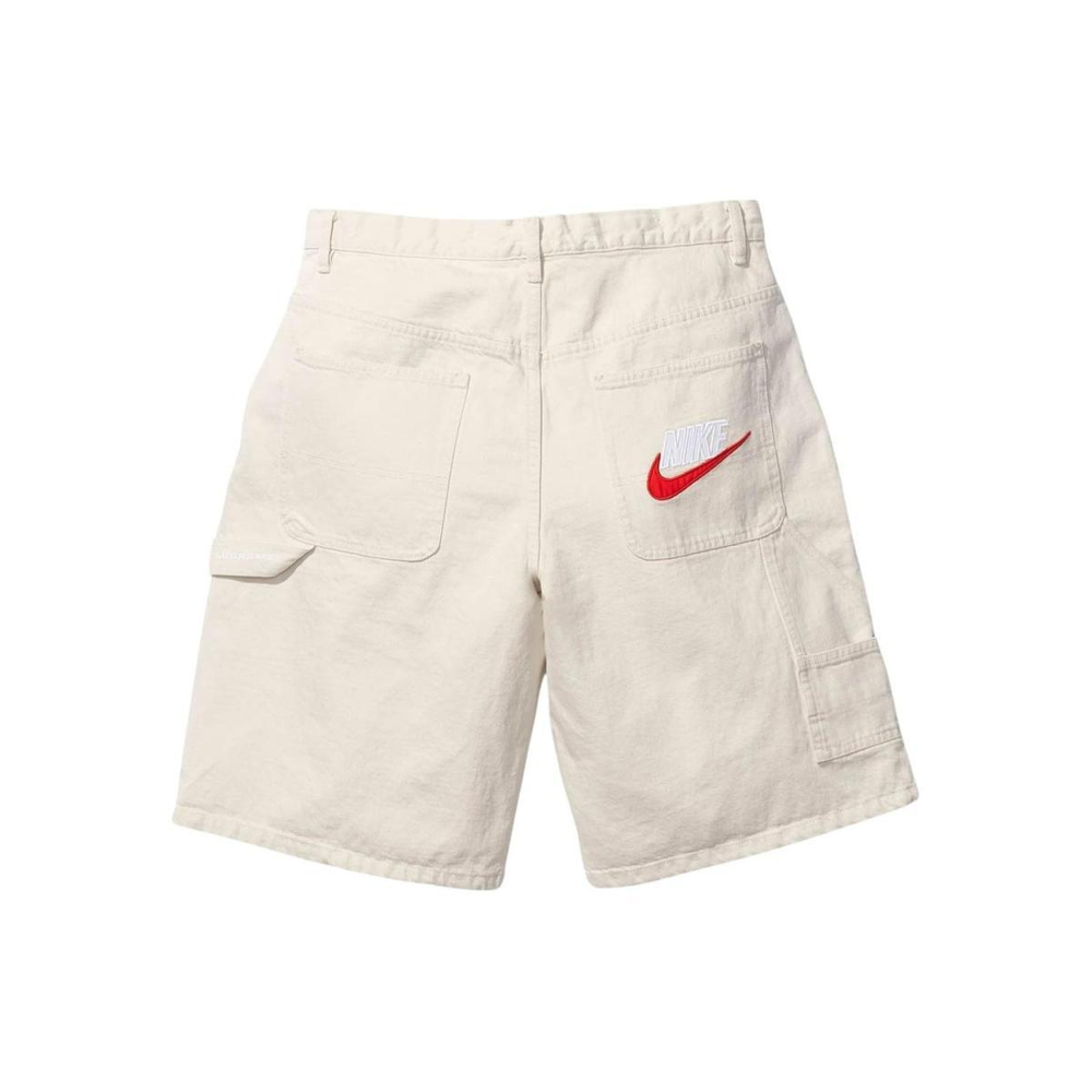 Шорты Supreme x Nike SS24 WEEK10 DENIM SHORT logo, SUP-SS24-162